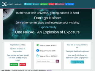 Screenshot of planetnexus.net